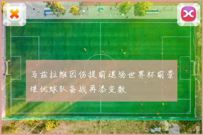 马兹拉维因伤提前退场世界杯前景堪忧球队备战再添变数